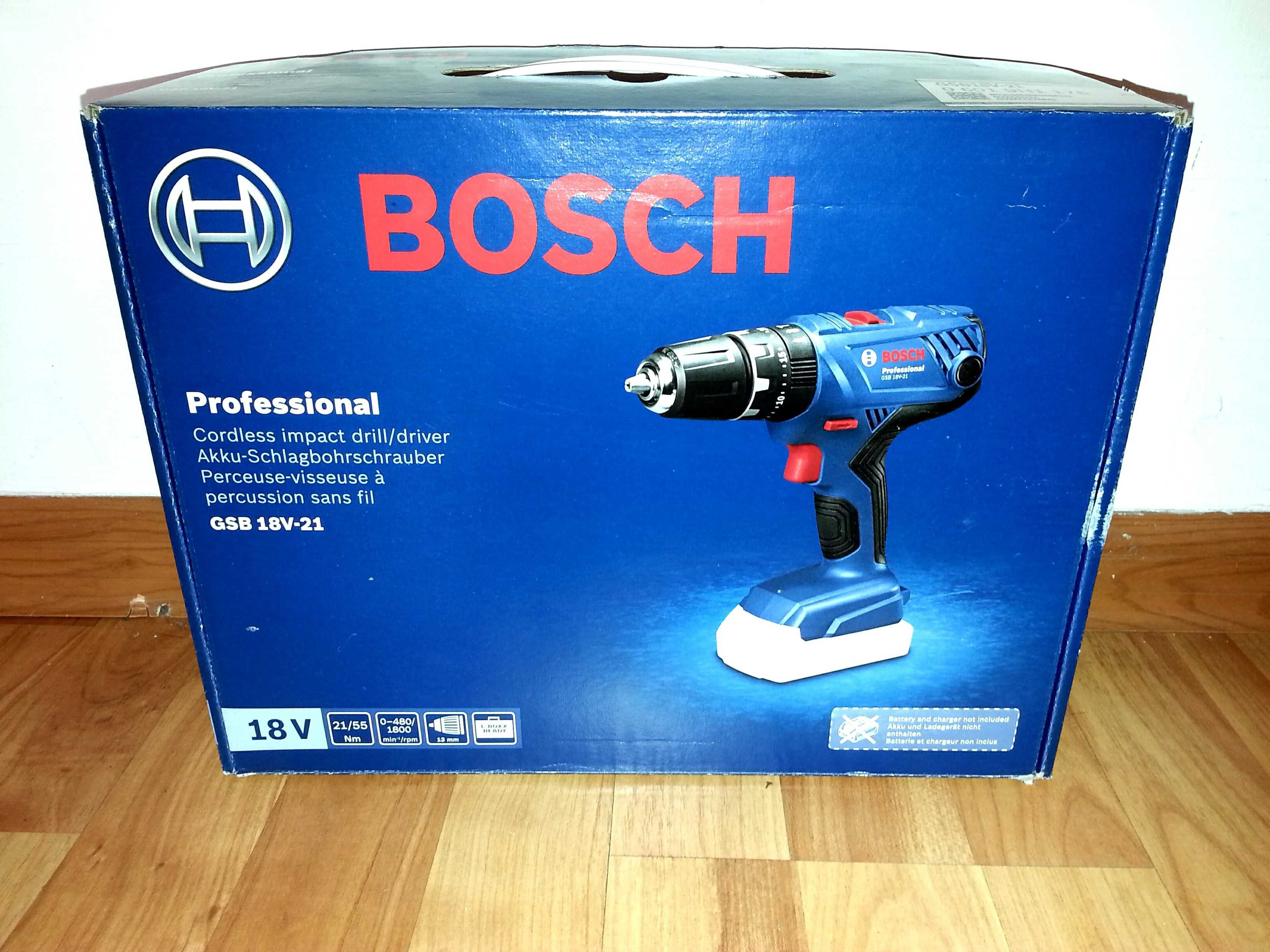 NOWA Bosch Professional GSB 18V 55 Nm UDAR Wiertarko Wkrętarka UDAROWA