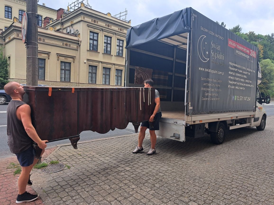 Przeprowadzki bus 24h Pracujemy Niedzielę i święta