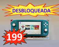 Nintendo Switch Lite | DESBLOQUEADA