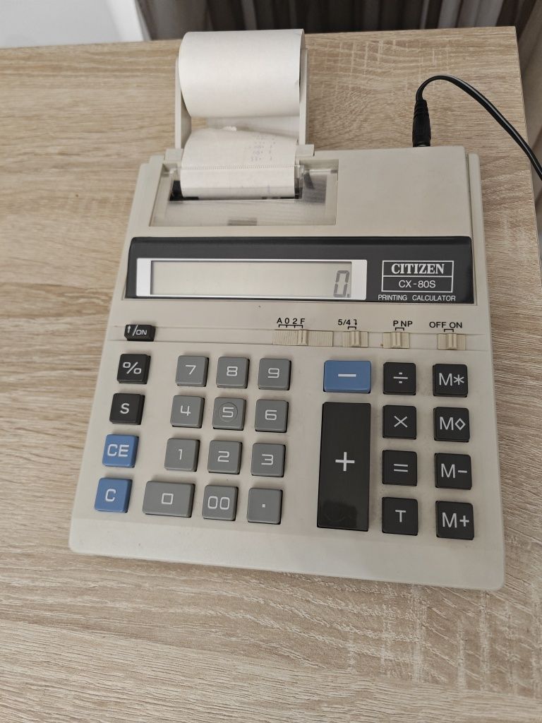 Calculadora impressora de rolo Citizen CX-80S