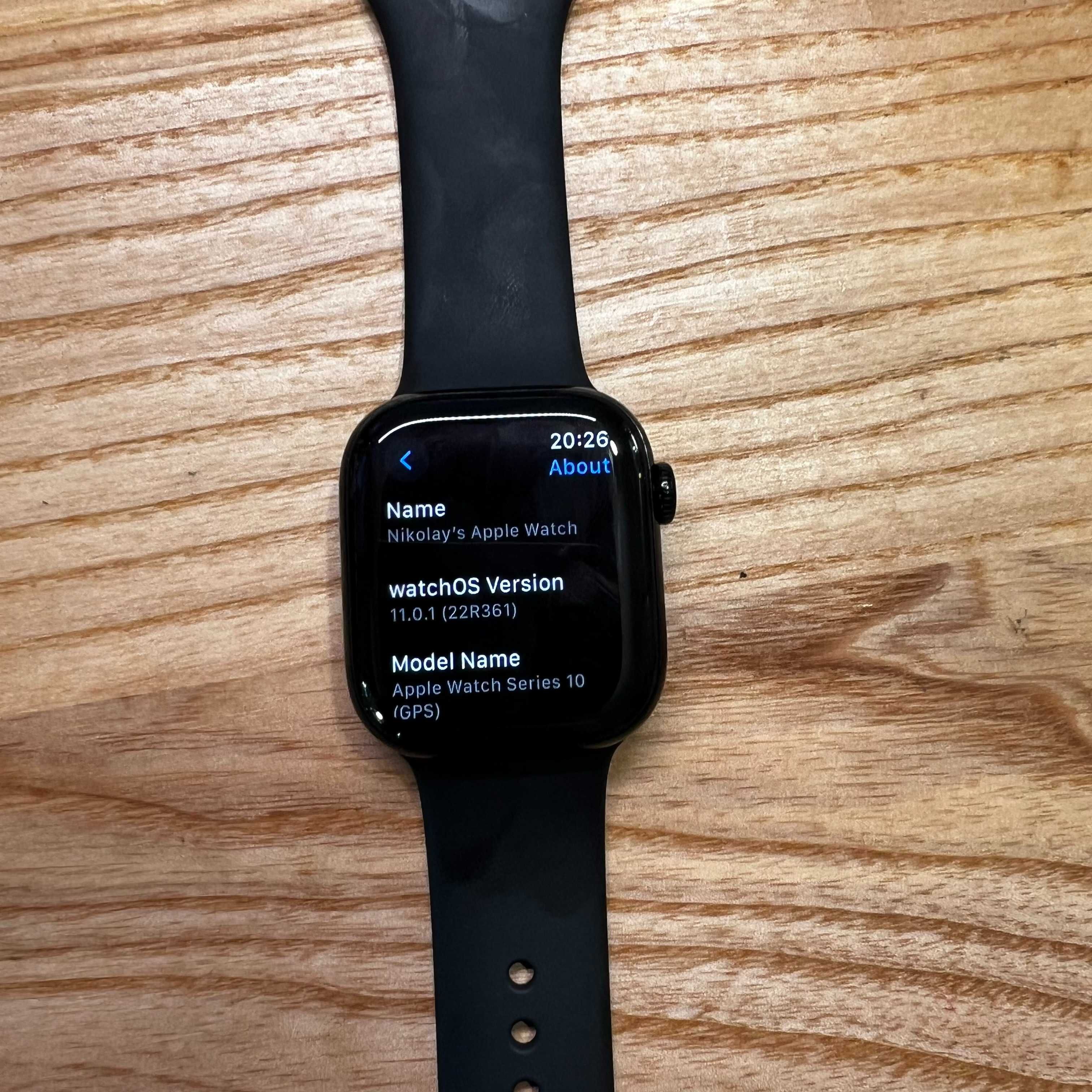 Смарт-годинник Apple Watch series 10 42mm АКБ 100%, GPS, 64GB