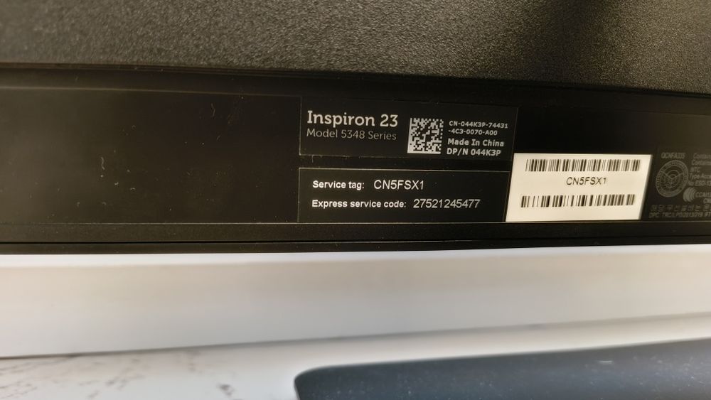 Dell Inspiron 23 5348 series