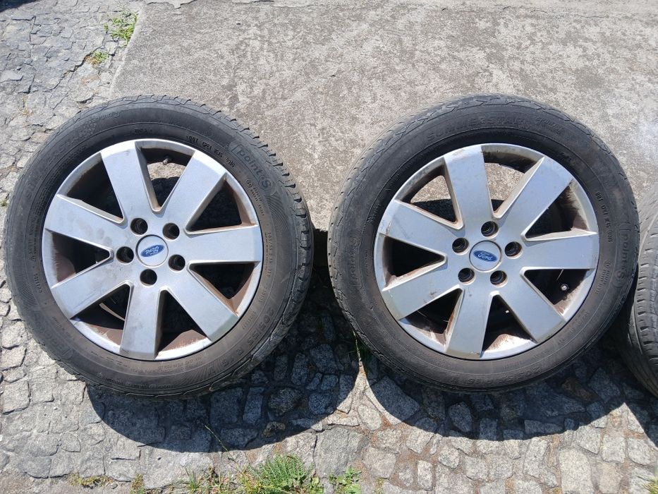 Komplet oryginalnych felg aluminiowych Ford Ronal 5x108 6.5Jx16