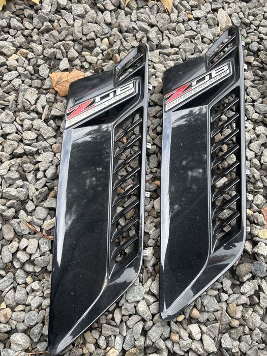 Chevrolet Corvette c7 Z06 kratka przedniego błotnika nerki wlot