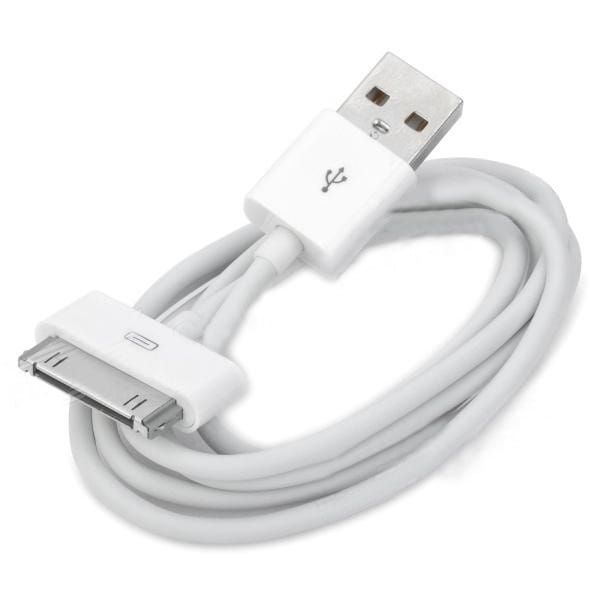 Kabel Ładowarka Usb Do Iphone 4 4S Ipod Ipad 1 2 3 (Biały)