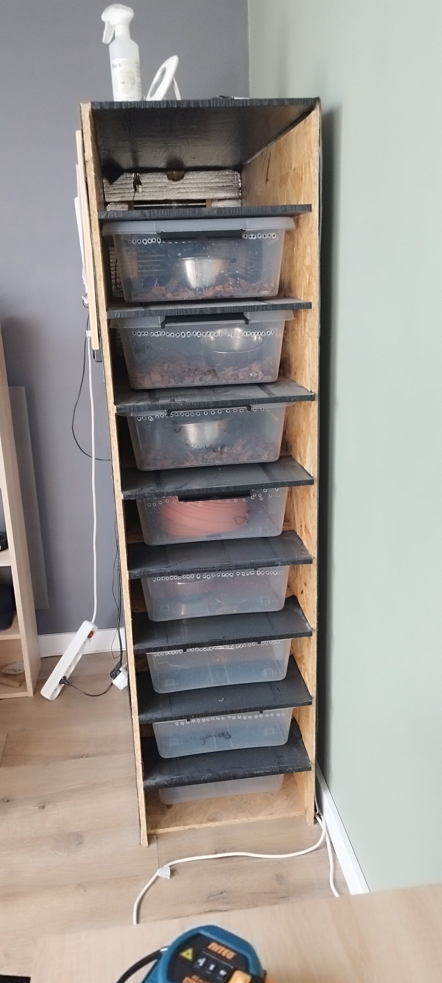 Rack system dla węży