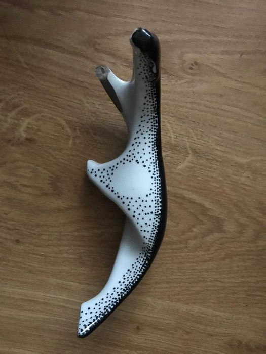 Porcelanowa figurka "Pantera" proj. Mieczysław Naruszewicz Bogucice