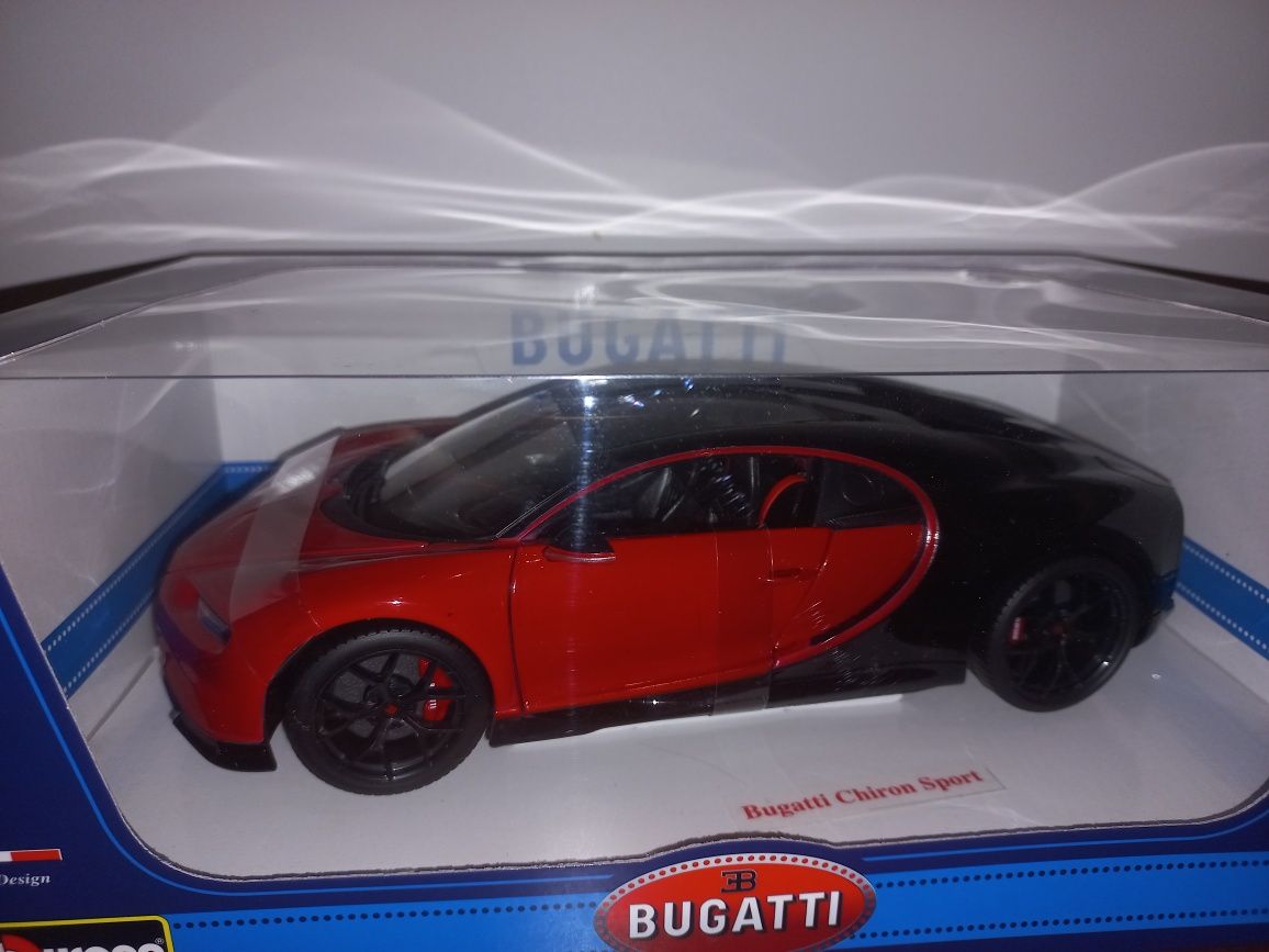 Bburago Bugatti Chiron Sport, skala 1:18