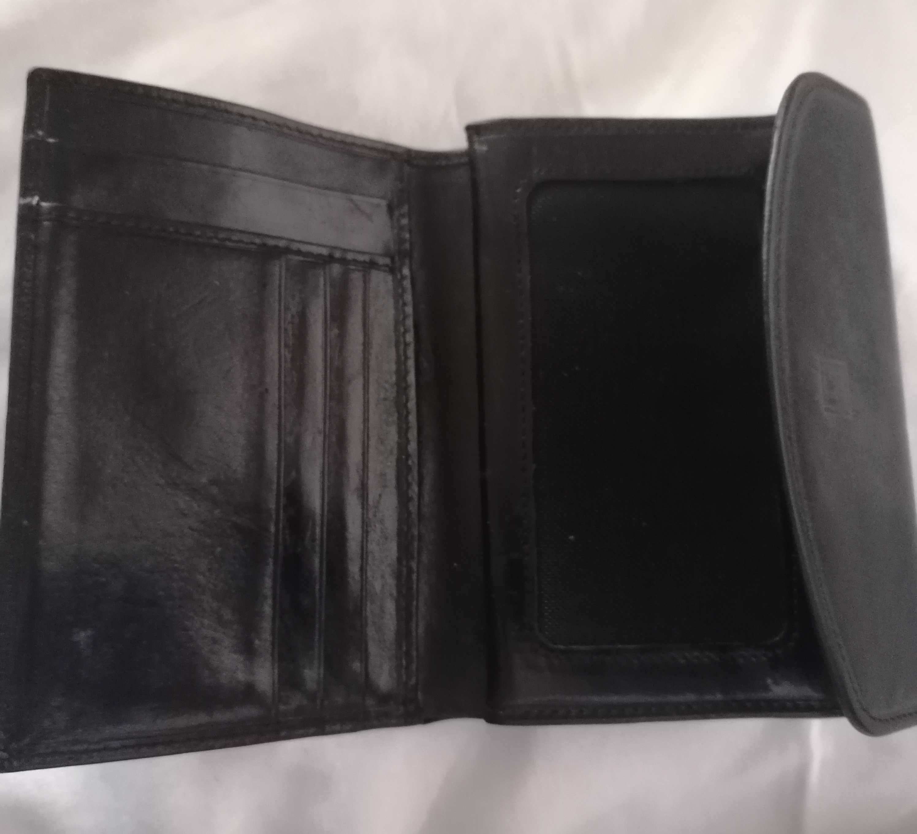 Nowy kompaktowy portfel ze skóry naturalnej - dobry pomysł na prezent