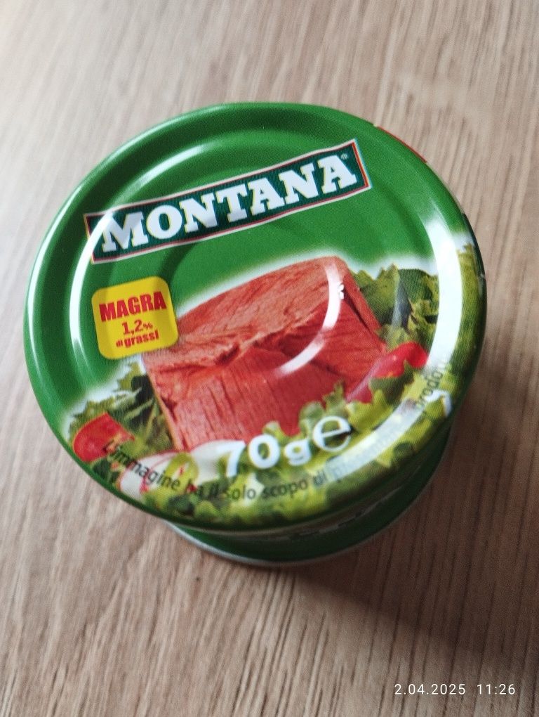 Montana wołowina w galarecie 3x70g konserwa