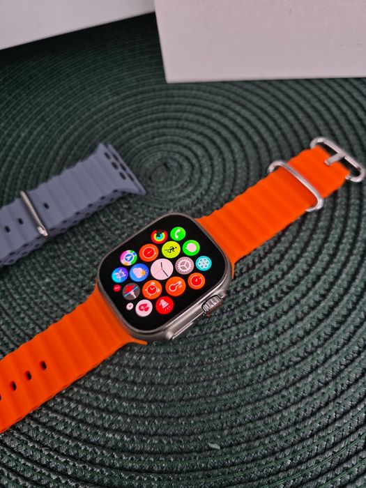 Watch HK Ultra2 Max – AMOLED 2,12", połączenia, sport, zdrowie – NOWY