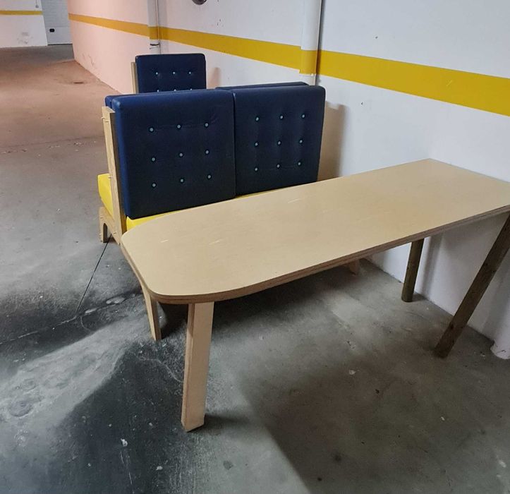 Oportunidade única. Conjunto Sofás e Mesas Esplanada