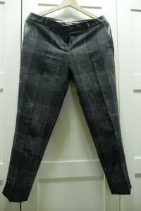 Eleganckie spodnie 3/4 w kancik H&M rozm.38