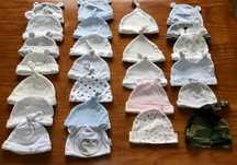 25 gorros de bebé