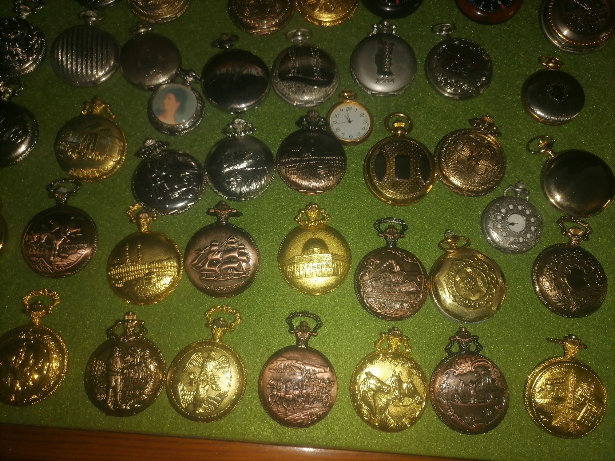 Coleção 100 Relogio de bolso novos