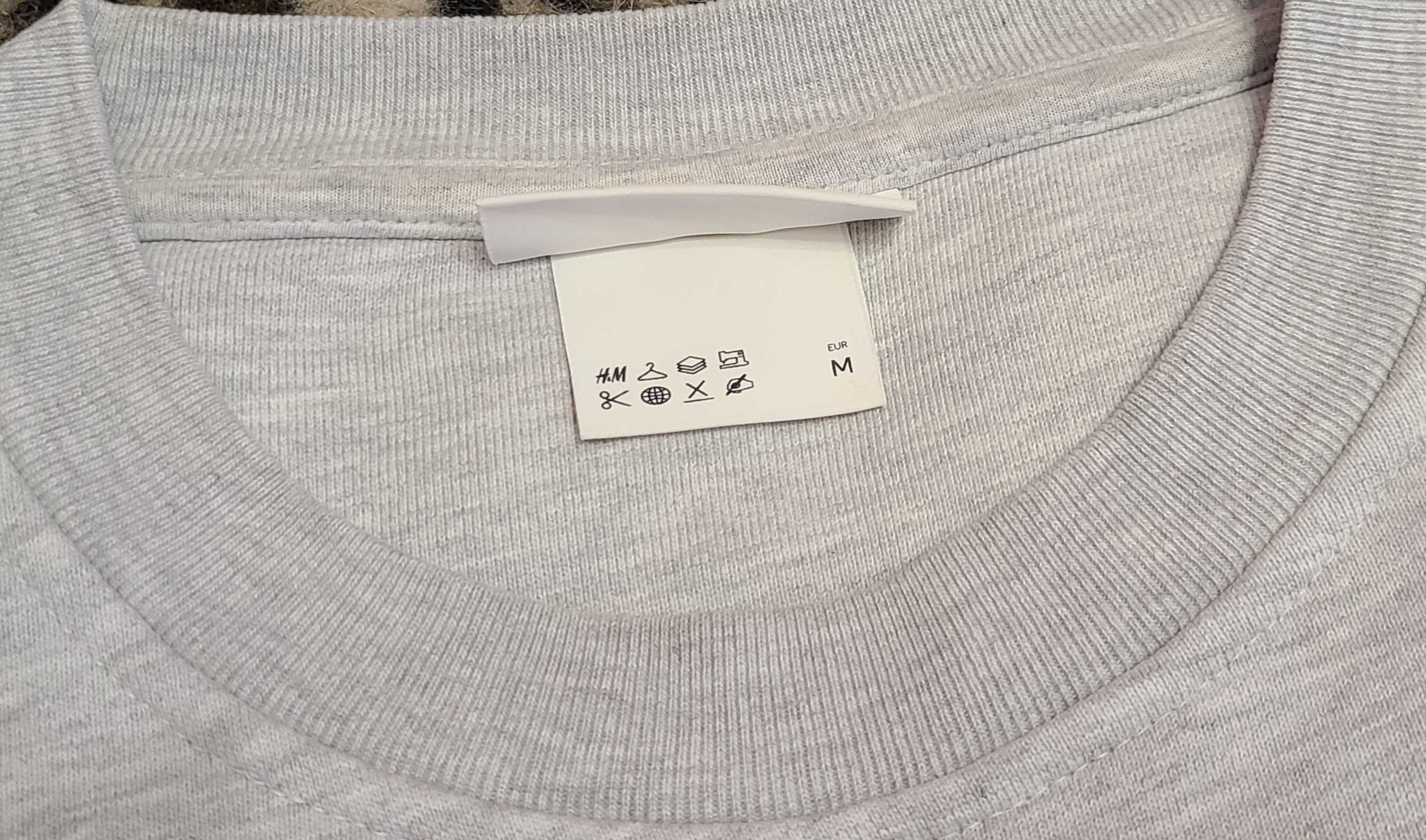 Тепла котонова кофта світшот від бренду H&M. Як нова
