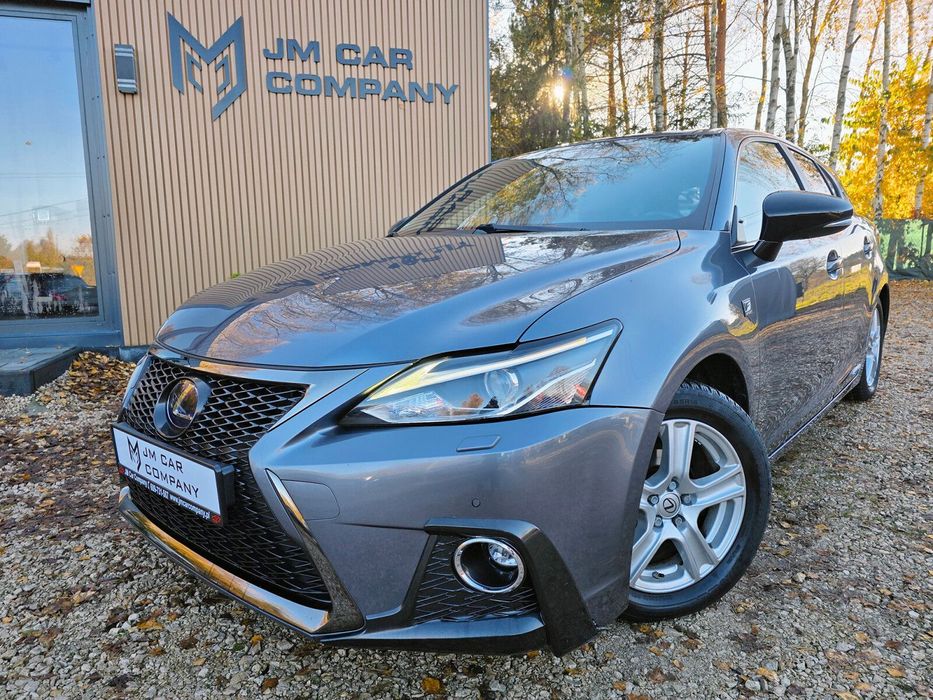 Lexus CT 1.8 benzyna 99 KM hybryda F-SPORT Bogate Wyposażenie Serwis
