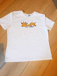 Nowa koszulka z żyrafą i napisem Take a break