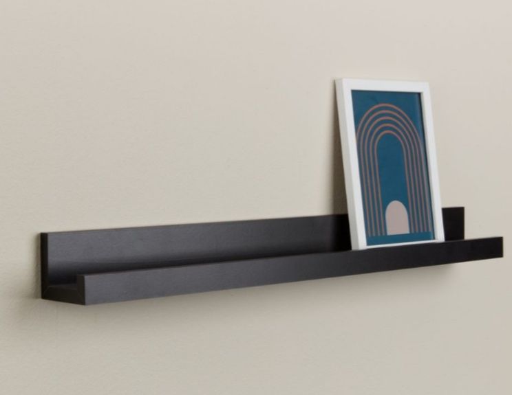 Nowa czarna półka na zdjęcia,obrazy