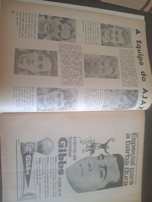 Raro bilhete e programa benfica slb ajax