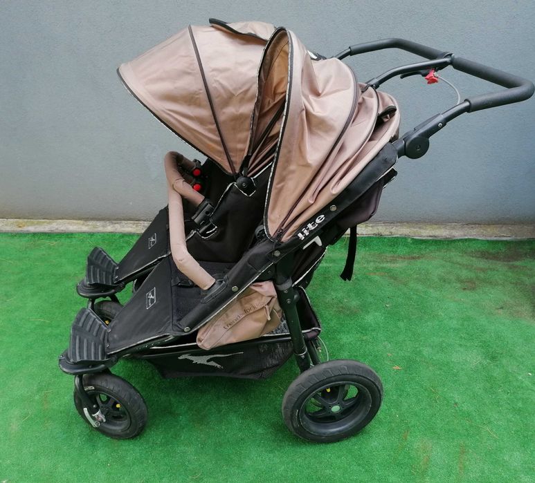 Wózek bliźniaczy, wózek rok po roku TFK Twinner Twist Duo lite