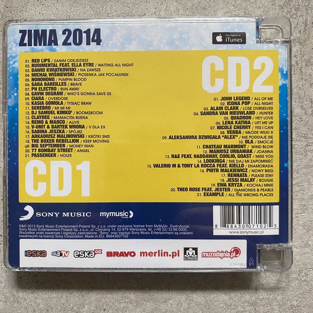 Eska - Zima 2014 (42 hity) Dawid Kwiatkowski, John Legend