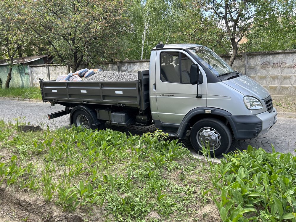 Вивіз сміття,доставка буд матеріалів.самосвал,самоскид,пісок,щебінь