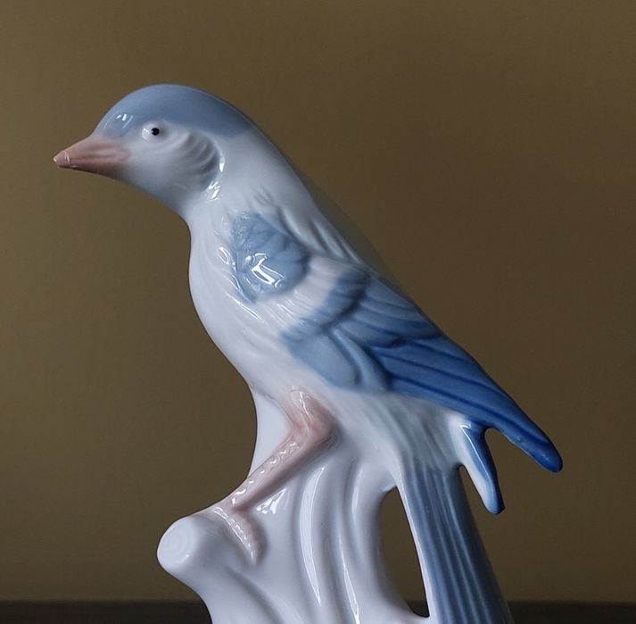 Figurka, ptaszek, ceramika