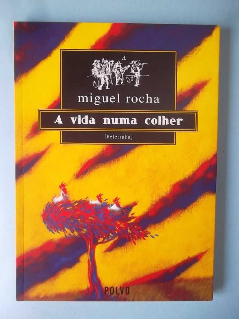 3 Livros de autores nacionais. Pedro Brito, Miguel Rocha