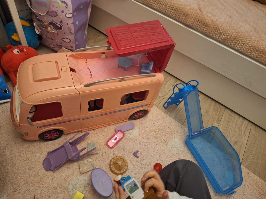 Kamper dzieciecy oryginalny Barbie