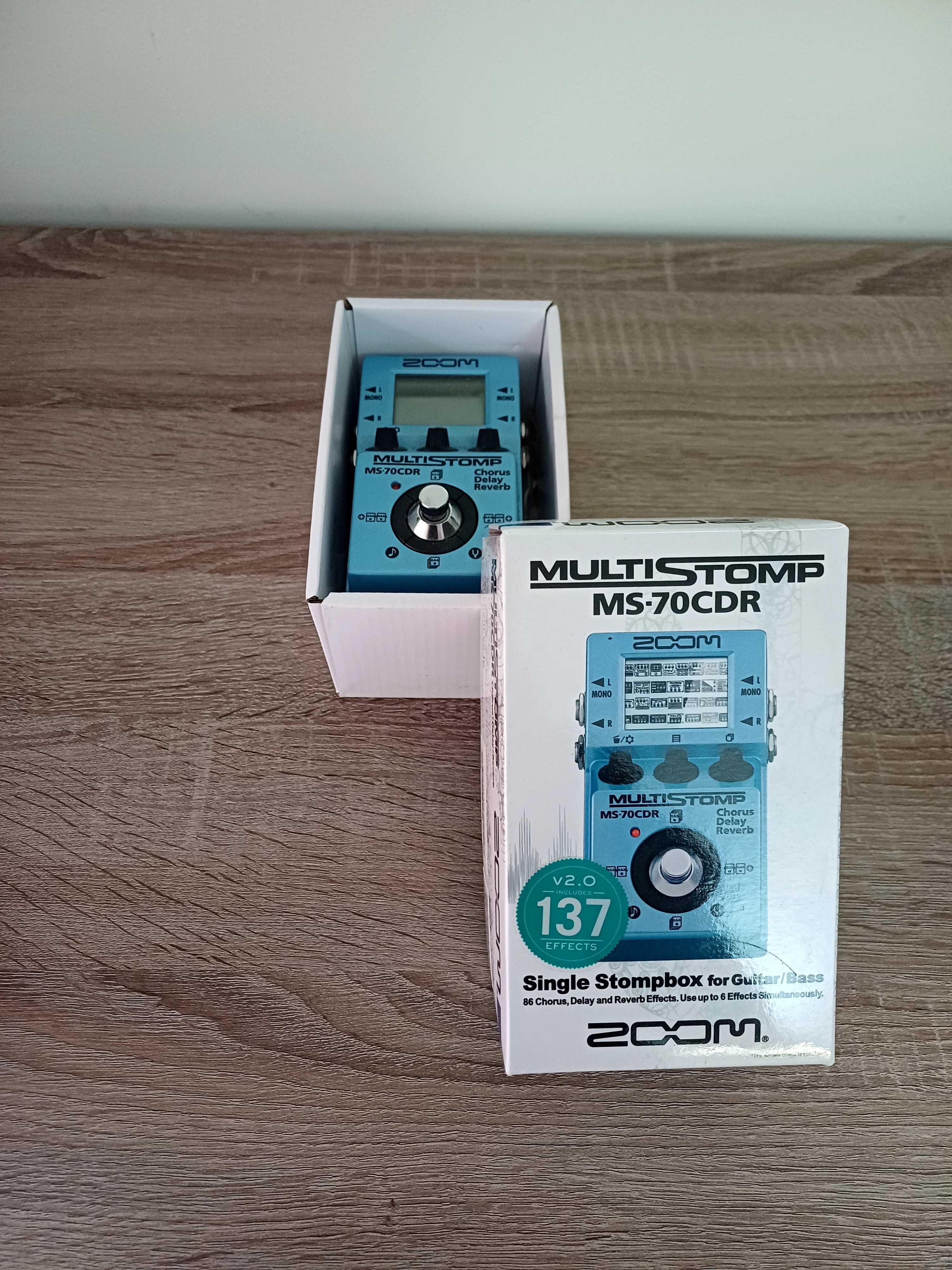 Zoom Multi Stomp Ms-50G Blue