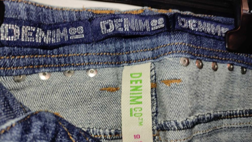 Krótka spódniczka mini jeans