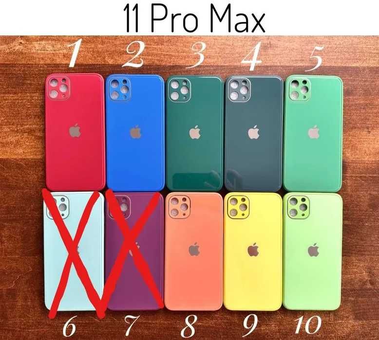 Etui, Case iPhone 11, 12, 12 Pro 11 Pro Max 12 Pro Max imitacja szkła!