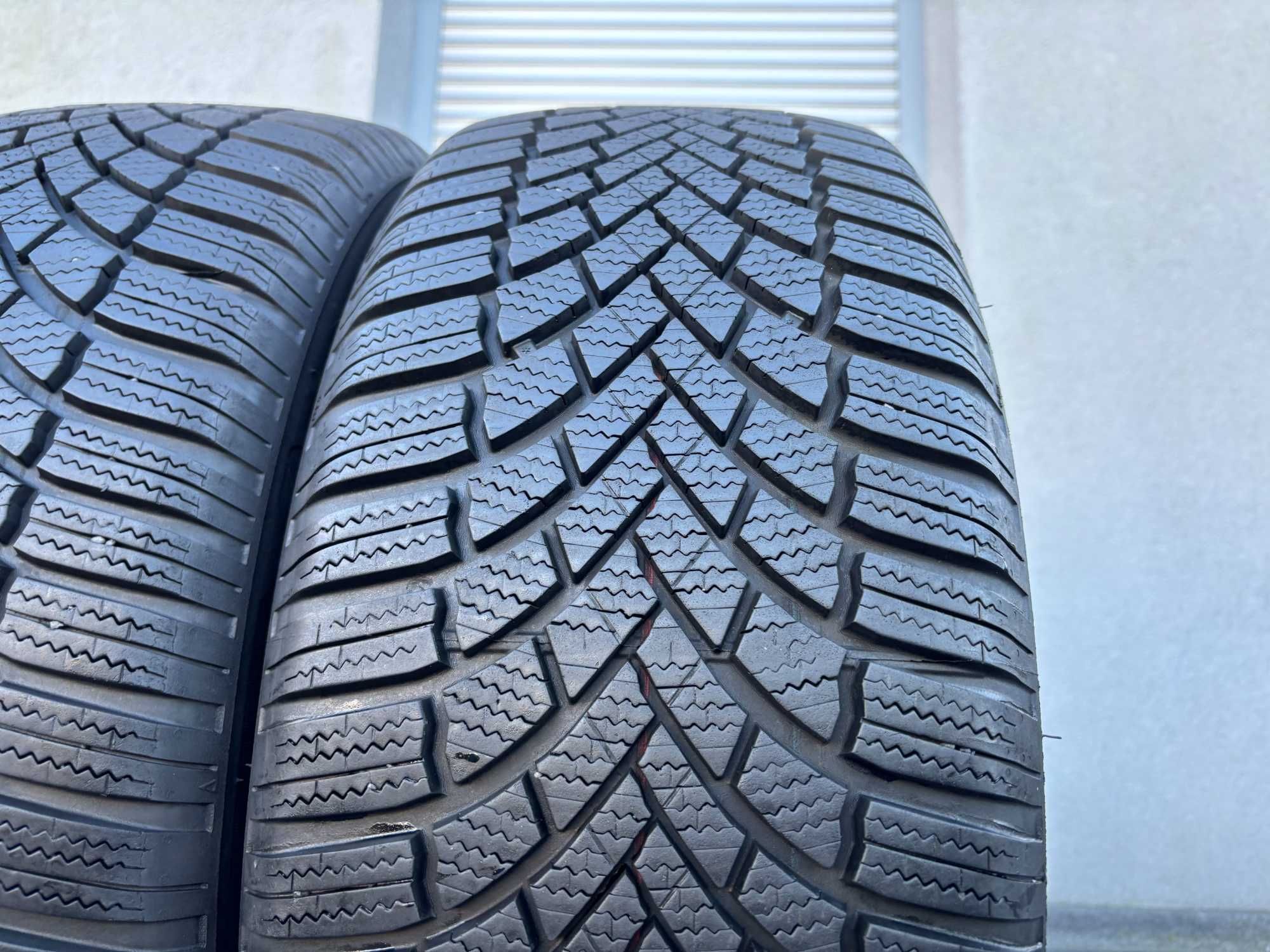 2szt zimowe 225/55R17 Bridgestone 8mm 2019r Poleasingowe! LZ154 gwar