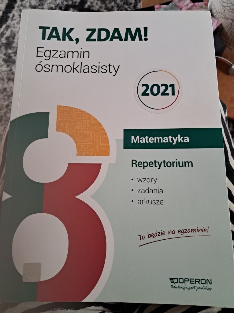 Tak zdam matematyka repetytorium egzamin ósmoklasisty