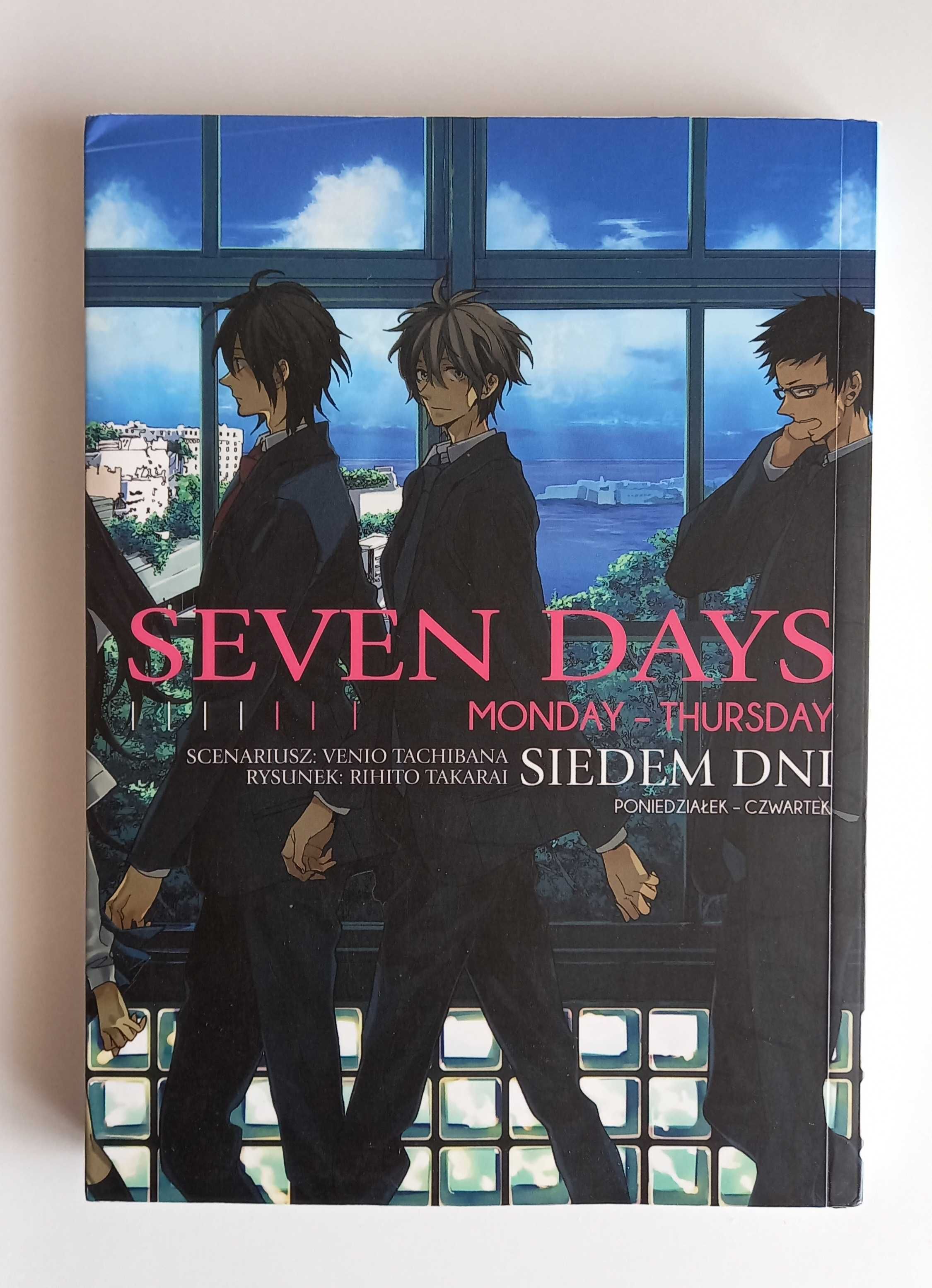Manga Seven Days  monday-thursday