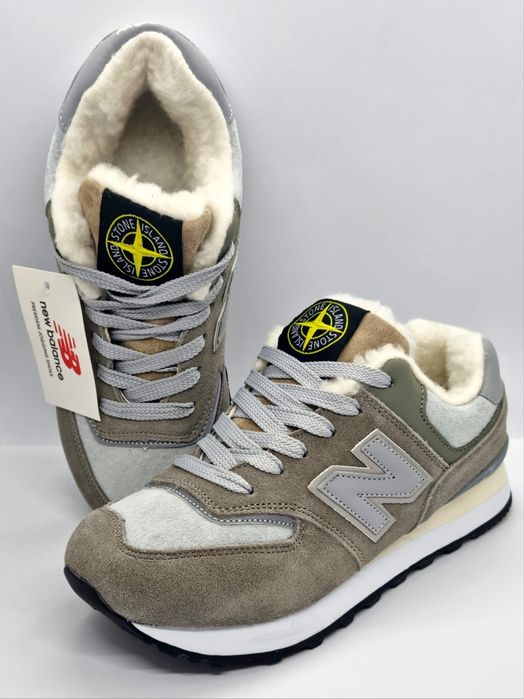 АКЦІЯ/Жіночі зимові кросівки New Balance X Stone Island 574 (37/38/39)