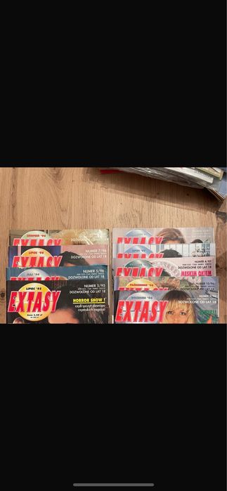Kolekcja magazynu extazy