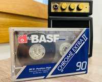 Cassetes de áudio seladas Basf Chrome Extra II 90 (10x unidades preço)