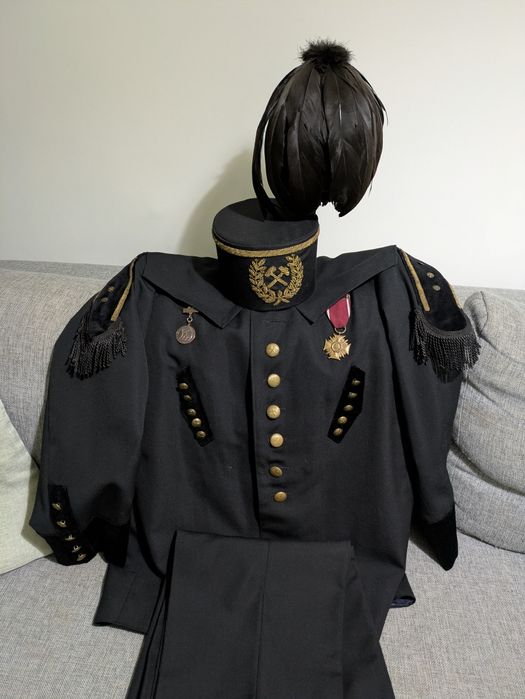 Mundur górniczy+czako