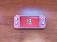 Nintendo switch lite różowa