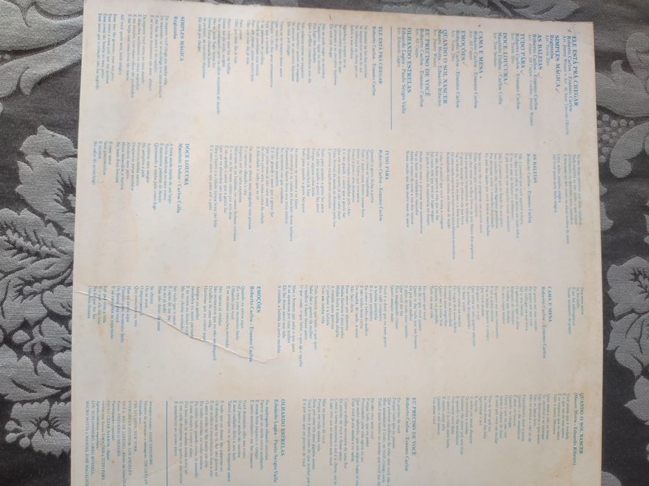 LP vinil -Muito bom , rei Roberto Carlos - 1981