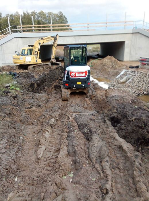 Kopanie Stawów, Koparki, Roboty Ziemne, Wyburzenia - Rozbiórki,