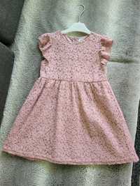 Sukienka Sinsay rozmiar 110cm, kolor różowy