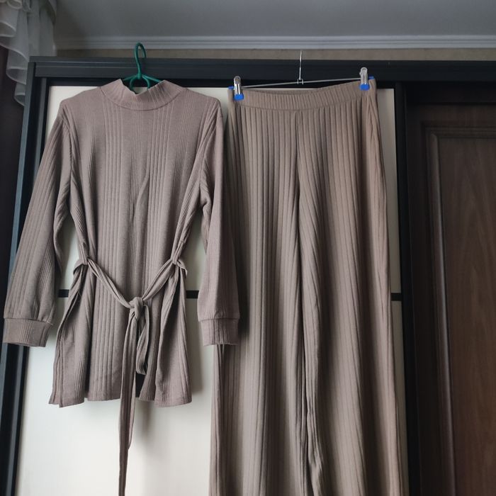 Брюки и туника трикотаж костюм