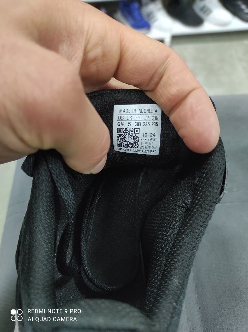 ОРИГІНАЛ 100% Кросівки Adidas Galaxy 6 Running Shoes Black Gw3847 38