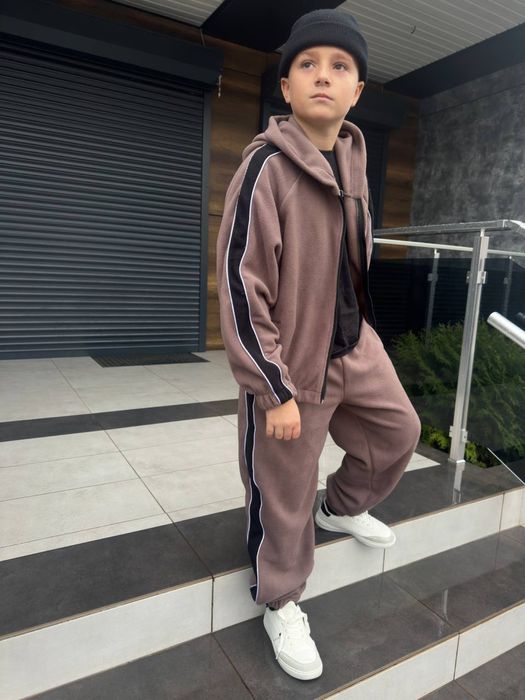 Дитячий флісовий спортивний костюм теплий