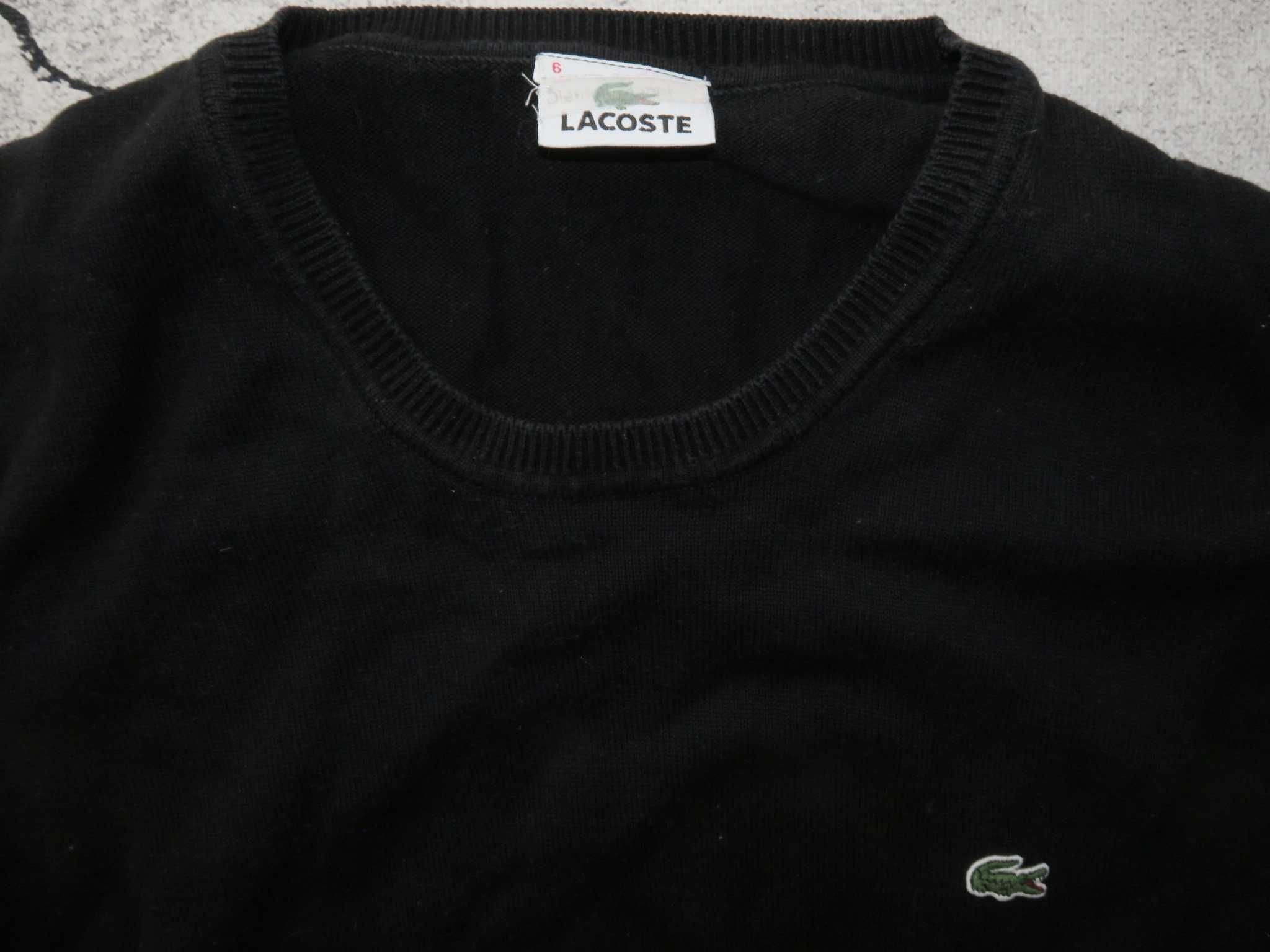 Lacoste sweter bawełniany L