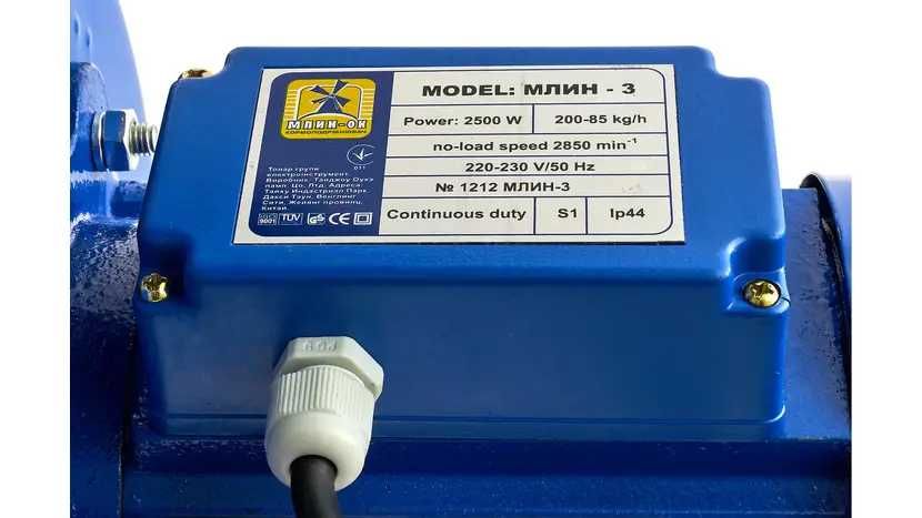 Зернодробарка МЛИН-ОК МЛИН-3 електрична 2.5 кВт! зерно кукурудза!