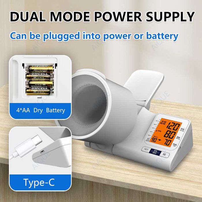 Profesjonalny ciśnieniomierz AiQUE pomiar ciśnienia typu tunelowego